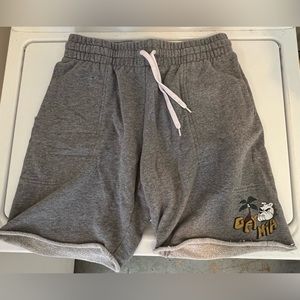 OFY palm tree bulldog shorts